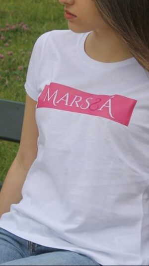 T-shirt donna bianca MP-101